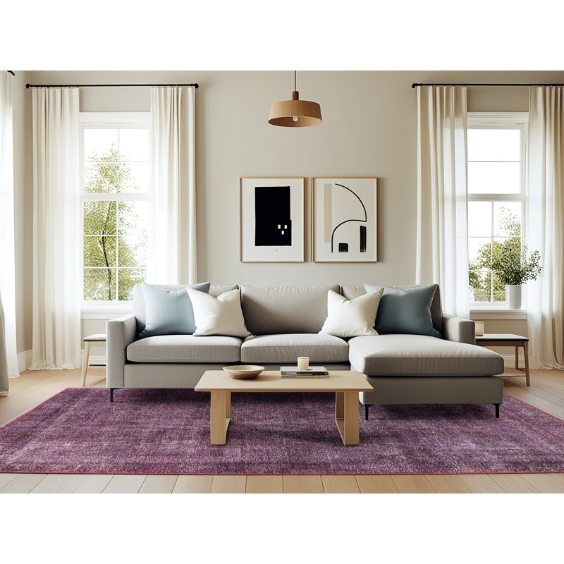 Ahmina Indoor Rug, Rectangle 6' x 9'