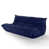 Blue Microfiber/Microsuede