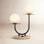Ruva Metal Globe Lamp