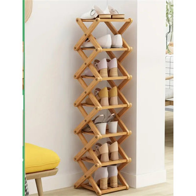 7 Pair Shoe Rack