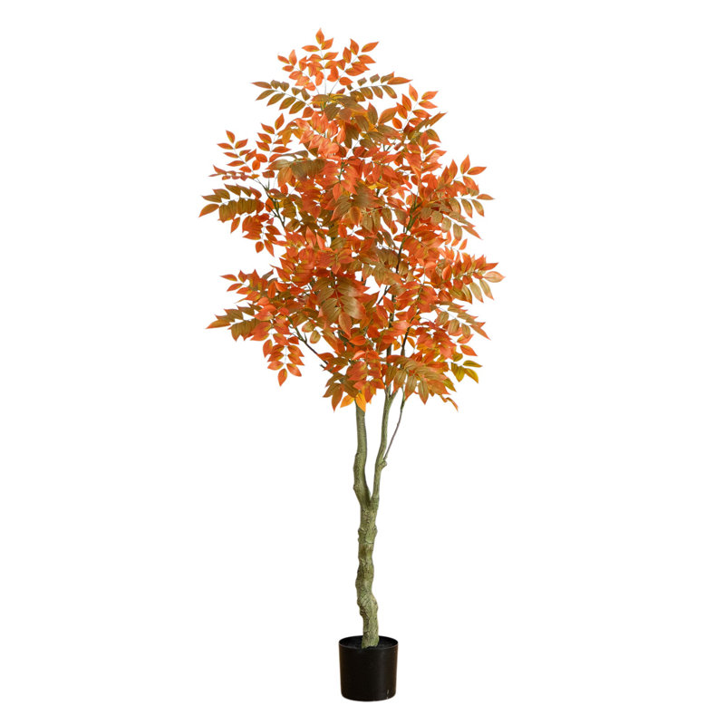 6Ft. Autumn Sumac Artificial Fall Tree