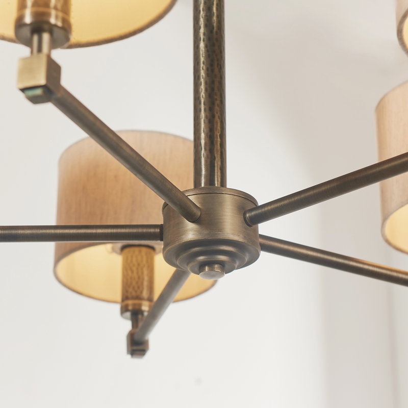 Beedle 5 - Light Shaded Chandelier