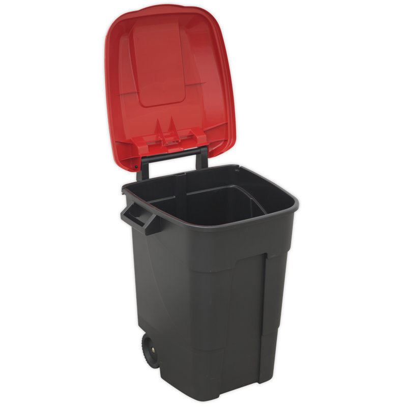 Porston Plastic Manual Lift Kitchen Trash Can - 100L