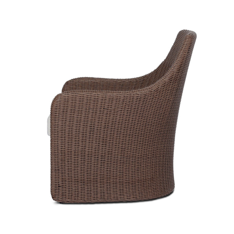 Blaire Outdoor Armchair, Tanned Weave