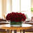 Roses Arranged in Glass Vase-730340669