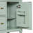 24-Inch Bathroom Vanity With Sink, Solid Wood And MDF Cabinet With One Flip Drawer, Two Standard Drawers, And Adjustable Shelf-1447176003
