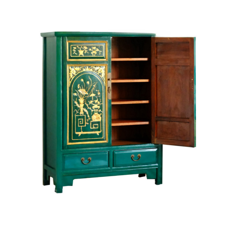 Armoire d'appoint en bois massif Retro Classic