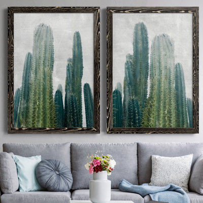 " Aruba Cacti I " 2 - Pieces Painting Print