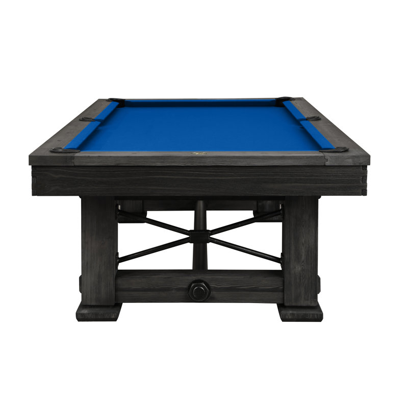 Table de billard en ardoise Rio Grande avec installation professionnelle (valeur de 895 $) incluse, Corbeau blanchi