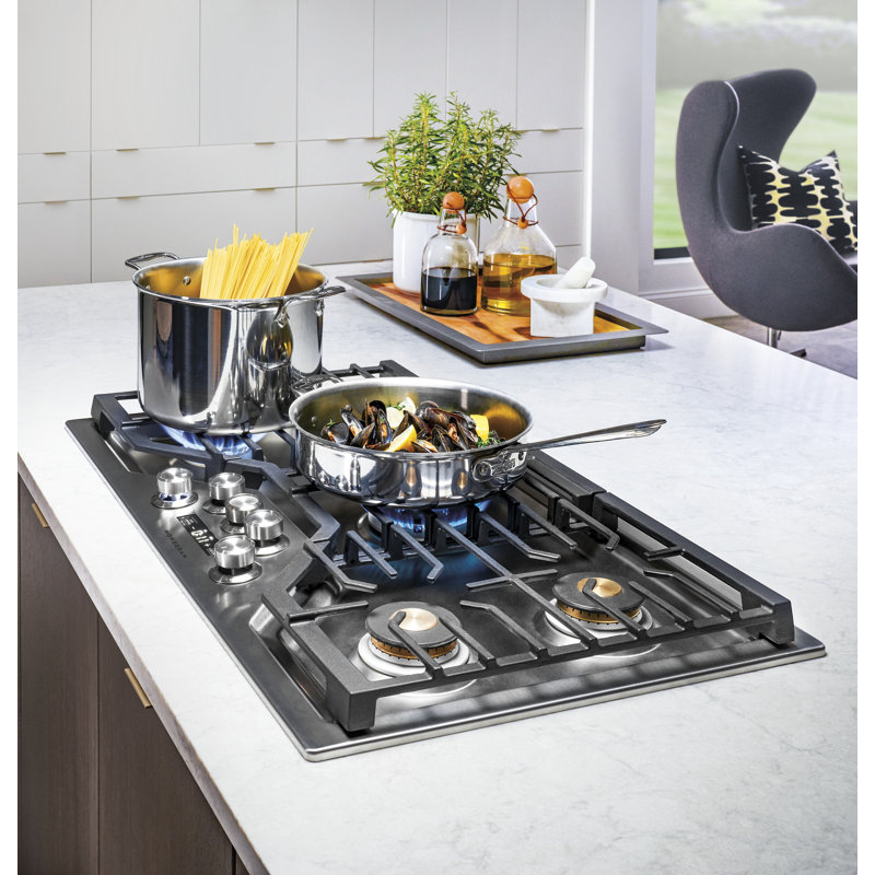 Monogram 36" Deep-Recessed Gas Cooktop