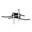 LED Ceiling Light 4-Light, 42.5 cm