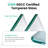 44"-48"W*72" H Semi-Frameless Double Sliding Shower Door, Bypass Shower Door, 1/4" (6Mm) Thick Sgcc Tempered Glass Door, Chrome