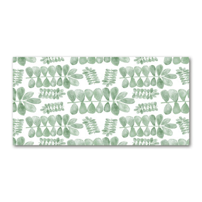 Green Leaves - Wrapped Canvas Print