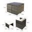 Fanchan 8 Seater Rattan Conversation Set