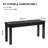 40-Inch Solid Wood Backless Outdoor Bench-162987417