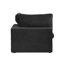 Fauteuil d'angle à housse en lin mélangé-543301430