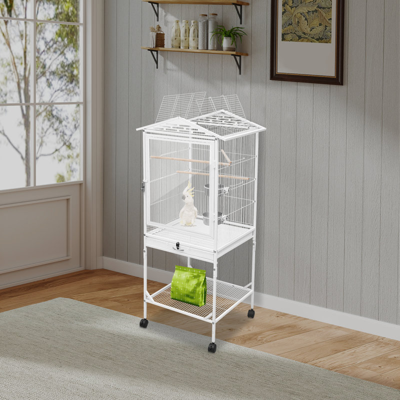 Large Bird Cage With Wheels  Cage For Parrots