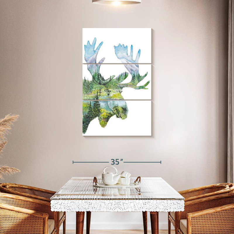 Brampt Nature Moose, 32" H x 20" W