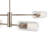 47.50" 4-Light Linear Chandelier-599578971