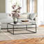 Aldren Genuine Marble Single Coffee Table