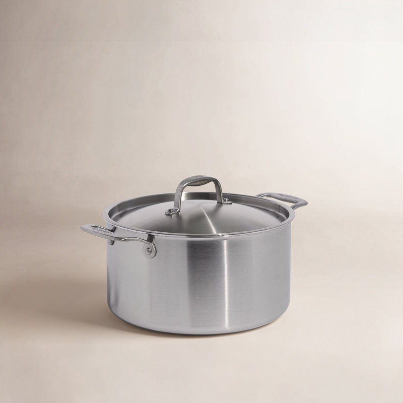 Stainless Clad 8 qt. Stock Pot with Lid