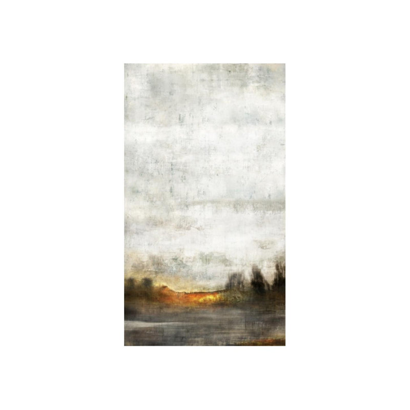 «Lunar Surface I» par Austin Beiv - impression sur toile tendue, H 53 po x l 30 po x P 1,5 po, Extérieur
