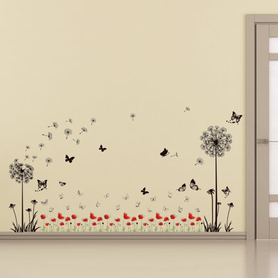 Décalcomanie murale jardin