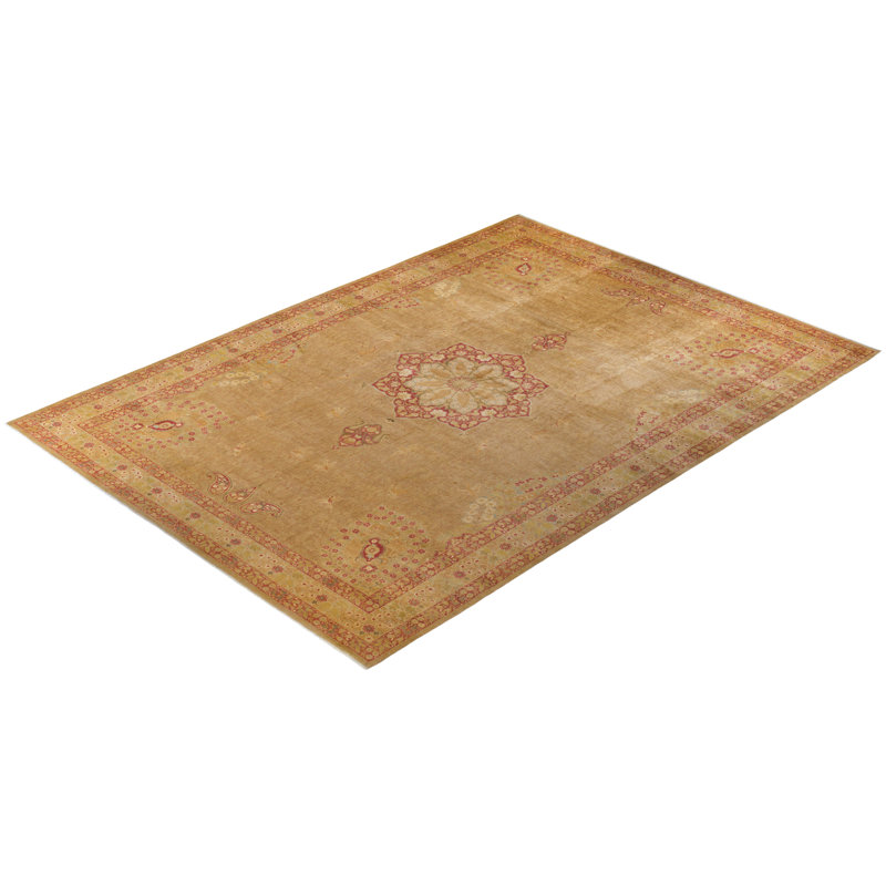 Classic One-of-a-Kind 12' 1" X 17' 6" Hand Knotted Area Rug