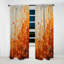 Tangerine Tango IV - Rideau occultant nature paysages abstraits - 1 panneau-107824498