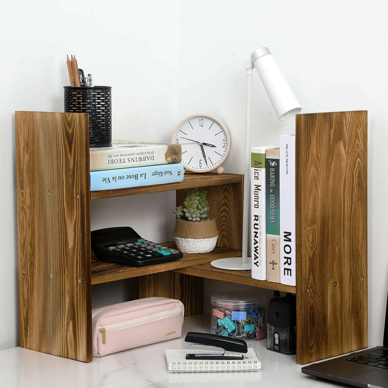Dezstany Adjustable Solid Wood Desktop Organizer