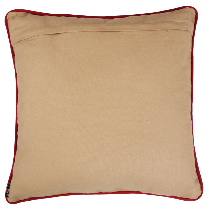 Brinley Beige Square Lumbar Cushion, 46 x 46cm