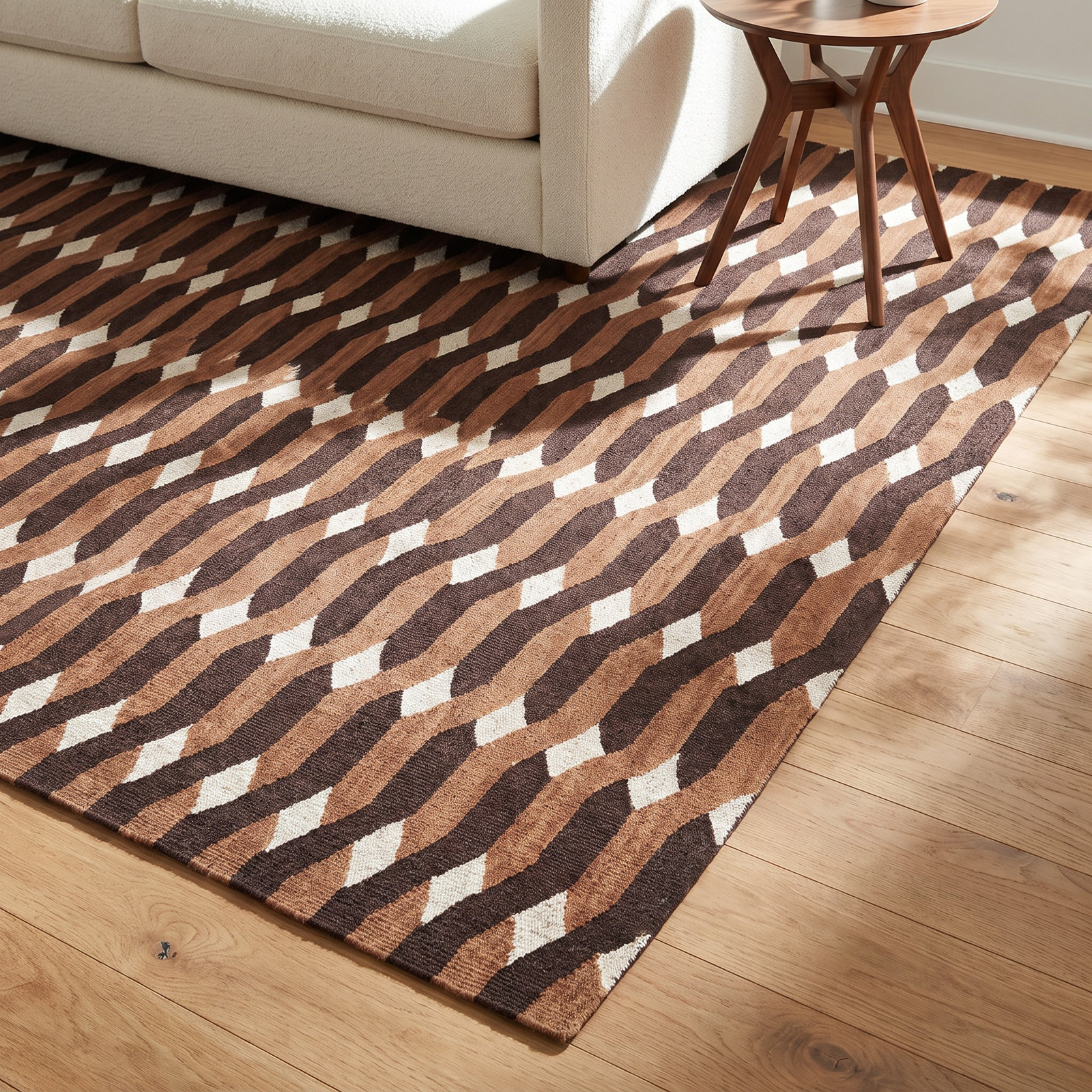 Woodcliff Hand-Tufted Geometric Rug, Rectangle 7'9" x 9'9"