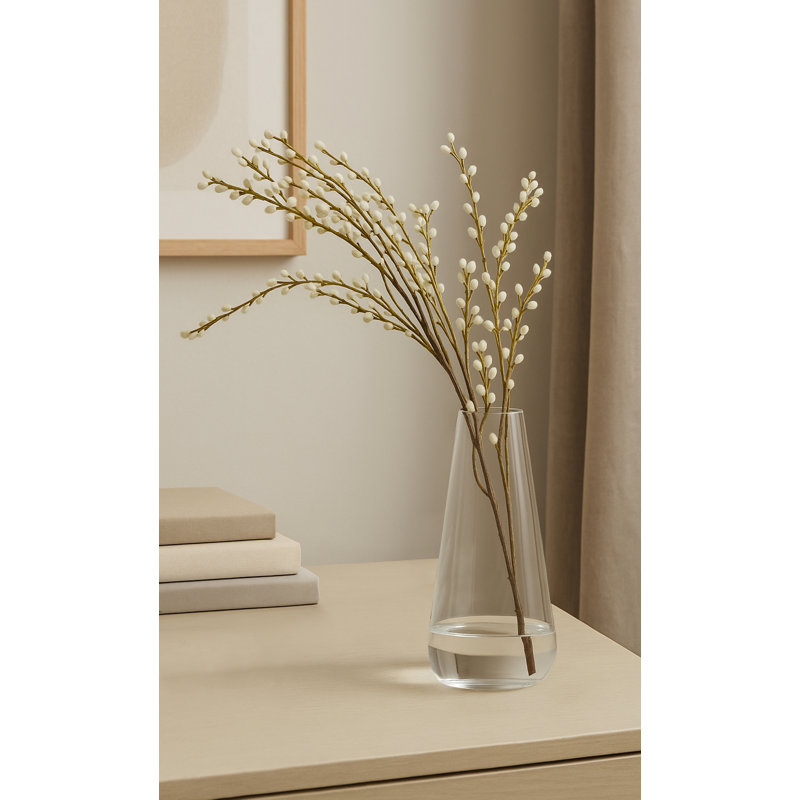 York - Vase - Grand - Transparent, H 7,5 po x l 4 po x P 4 po