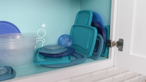 Organizing Plastic Bags, Tupperware, and Bag Clips