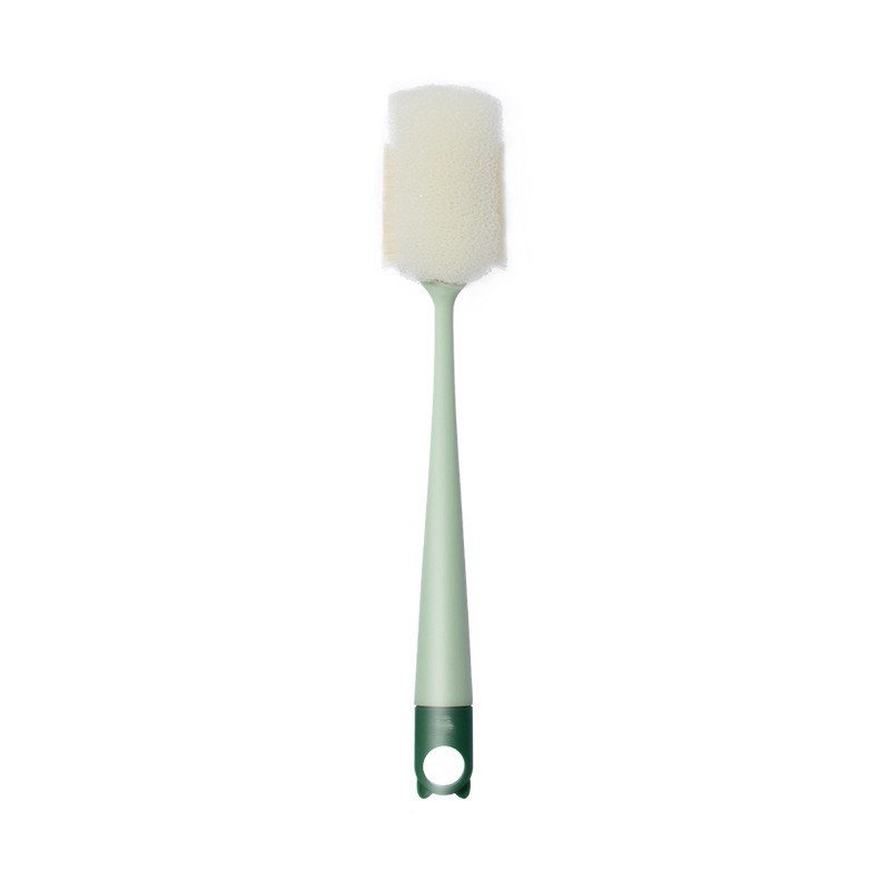 Brosse pour bouteille d'eau Luffa Pulp Cup Un incontournable pour laver les tasses, Vert