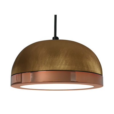 Luminaire suspendu 1 lumière del à simple dôme Tooy