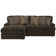 Blain 2 - Piece Upholstered Sectional with 6 Included Accent Pillows