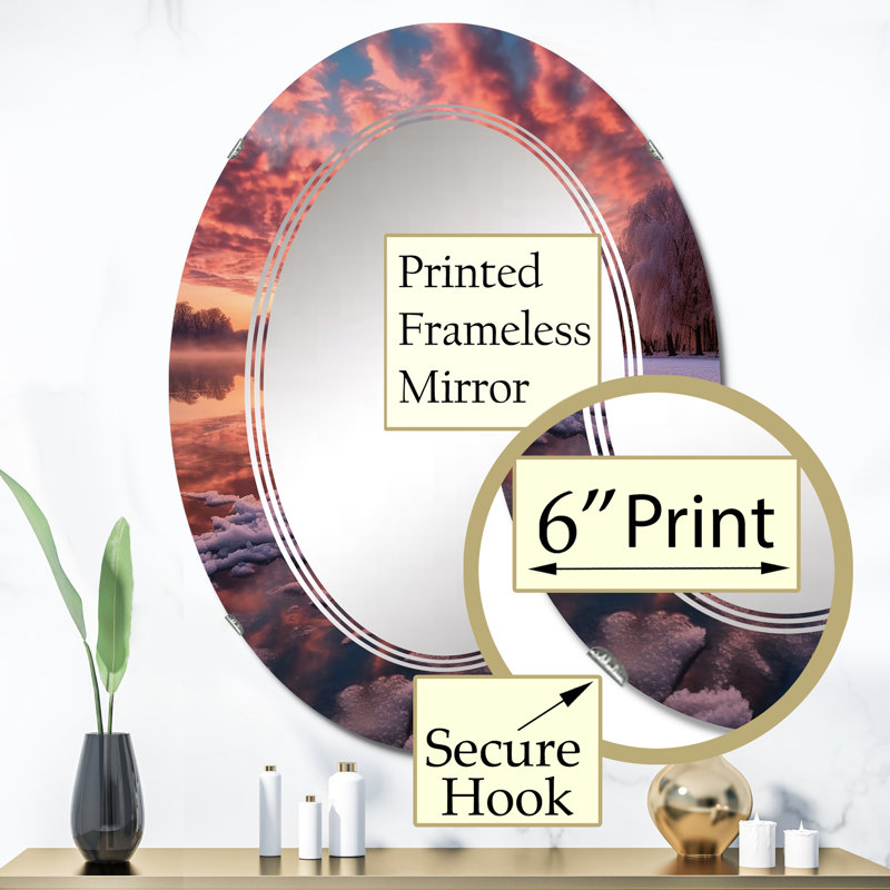 Miroir mural Frary, 36 po x 24 po