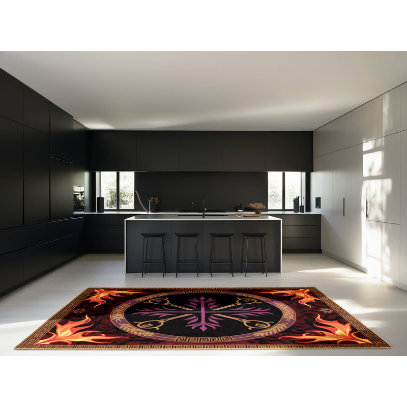 Chateau Bloom Rug, Rectangle 2' x 3'