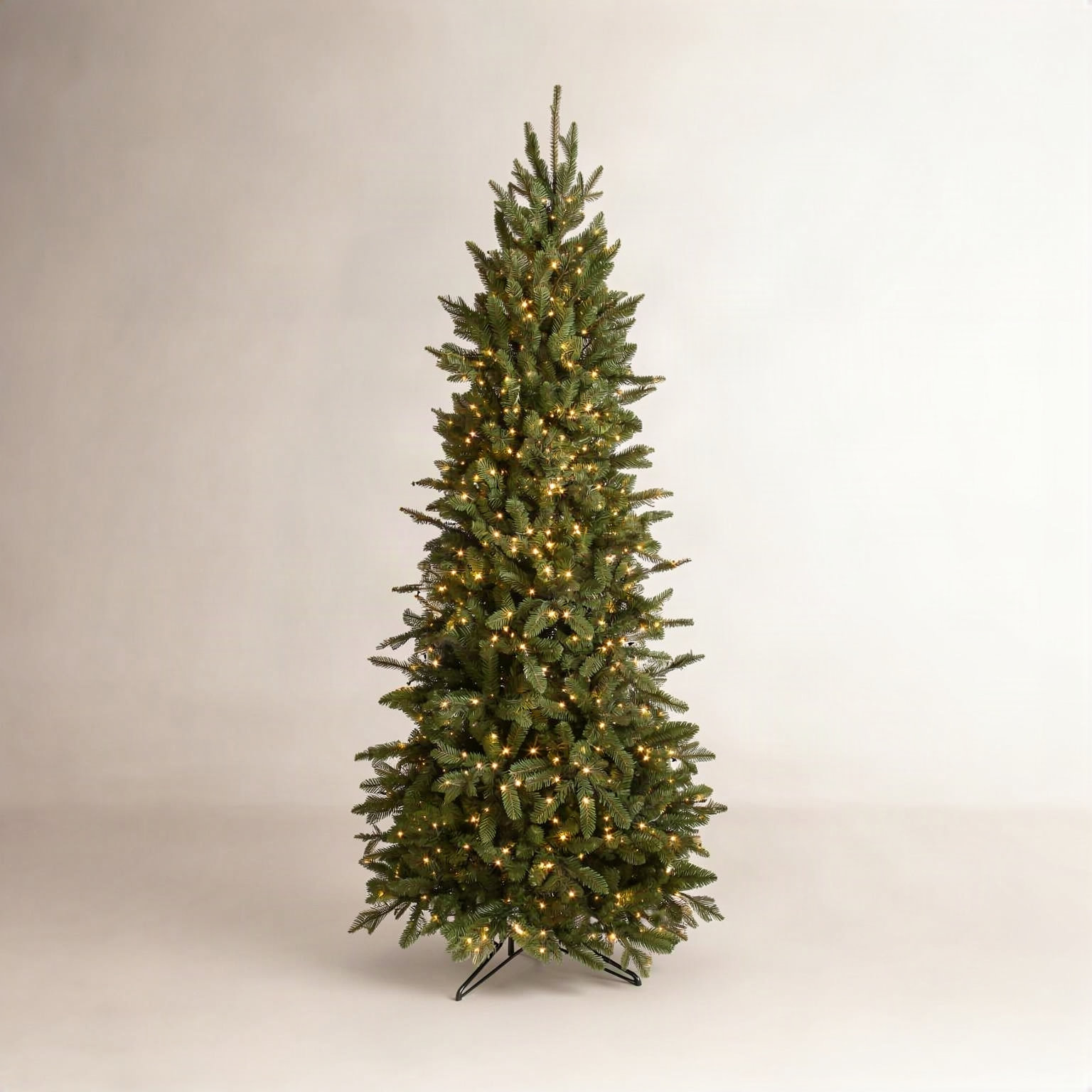 Lighted Artificial Christmas Tree, 12'