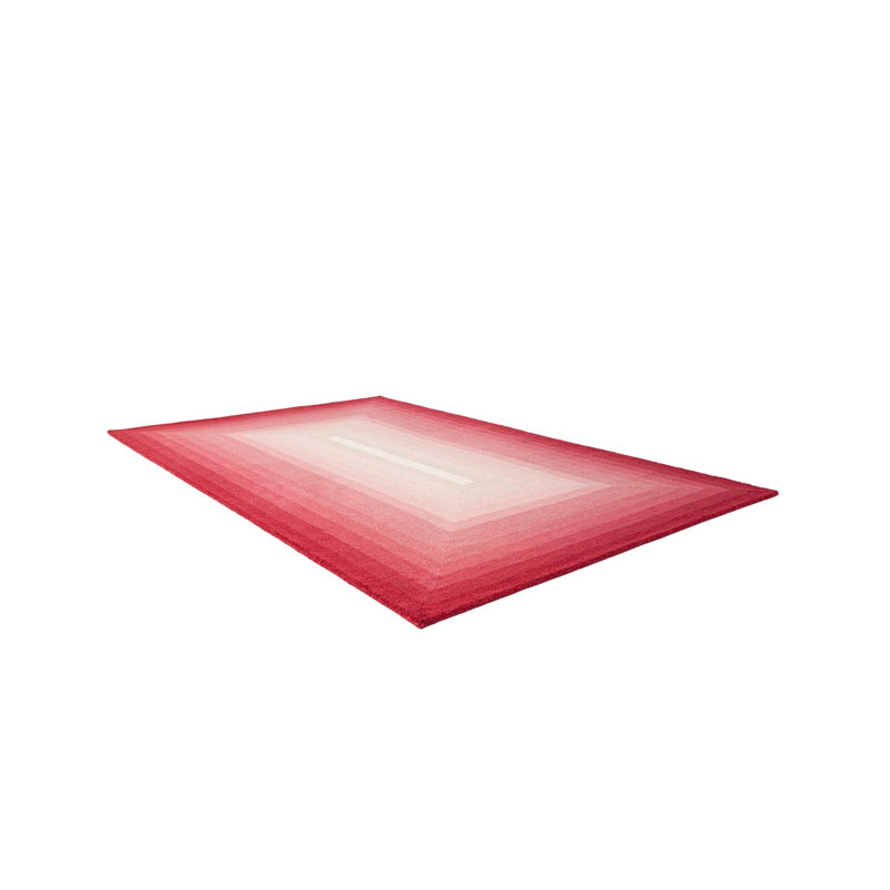  Ombre Wool Rug, Pink, Rectangle 2' x 3'1''
