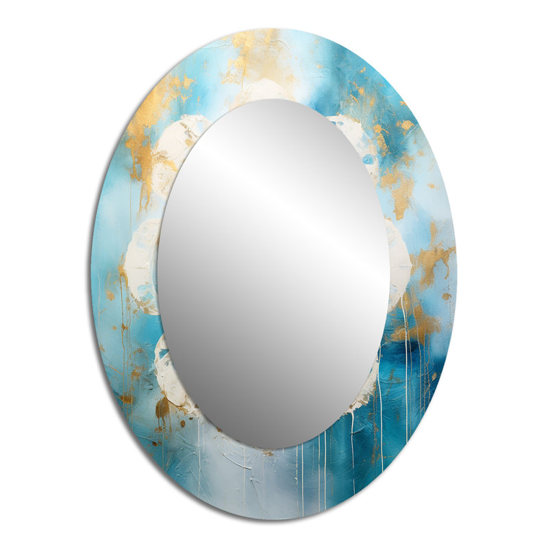 Miroir mural Divine Mandala, 40 po x 30 po