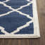 Tapis bleu marine / beige Ammundsen-1190976976