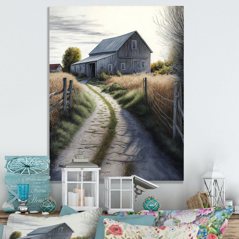 Art mural Aynsley, H 32 po x l 24 po x P 1 po, Toile tendue