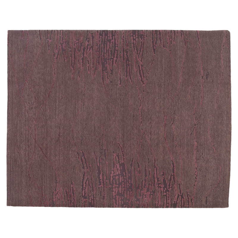 Here There Wool Abstract Area Rug, Rectangle 12' x 16'