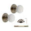 Crackled Porcelain Mortice Door Knob-182561211
