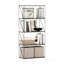 Rata 131.8cm H x 59.99cm W Metal Standard Bookcase-106951875