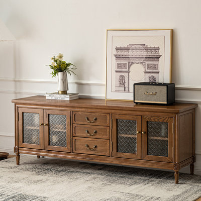 Meuble télé de style américain avec rangement rétro