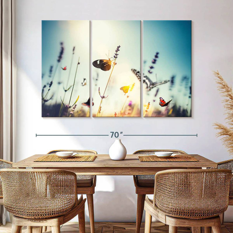 Brampt Butterfly Garden, 42" H x 65" W