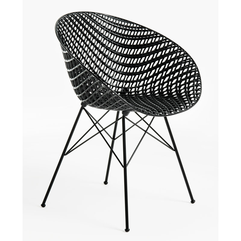 Smatrik Arm Chair, Black, Black